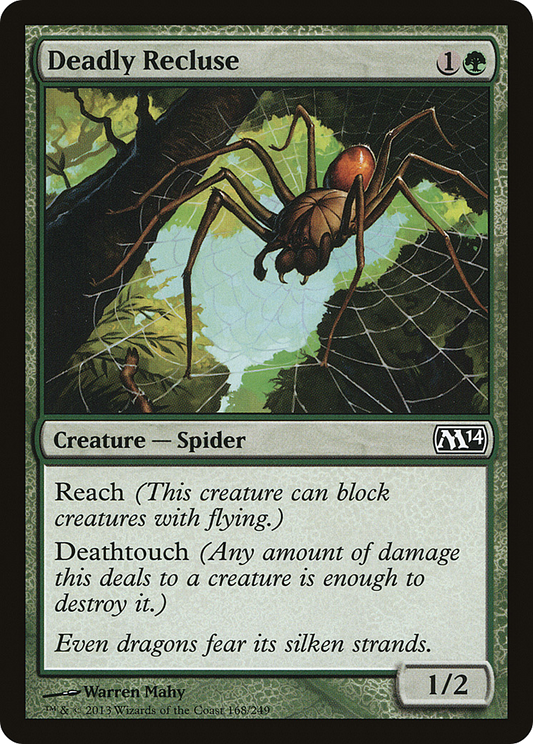 Deadly Recluse [Magic 2014] Foil