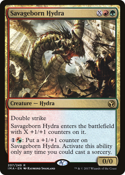 Savageborn Hydra [Iconic Masters] Foil