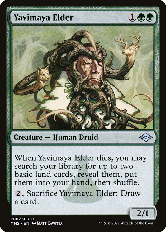 Yavimaya Elder [Modern Horizons 2] Foil