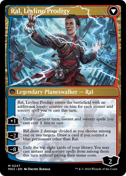 Ral, Monsoon Mage // Ral, Leyline Prodigy [Modern Horizons 3] Foil