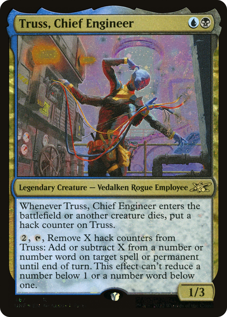 Truss, Chief Engineer (Galaxy Foil) [Unfinity]