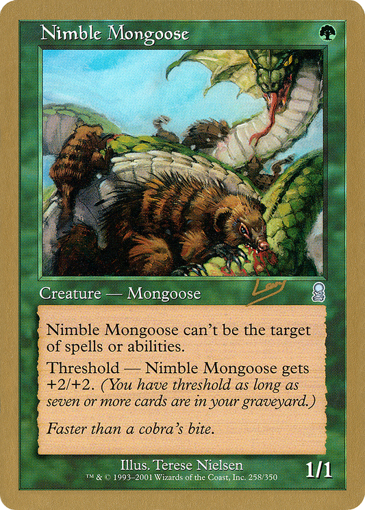 Nimble Mongoose (Raphael Levy) [World Championship Decks 2002]