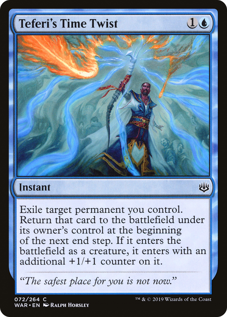 Teferi's Time Twist (072) Foil - War of the Spark