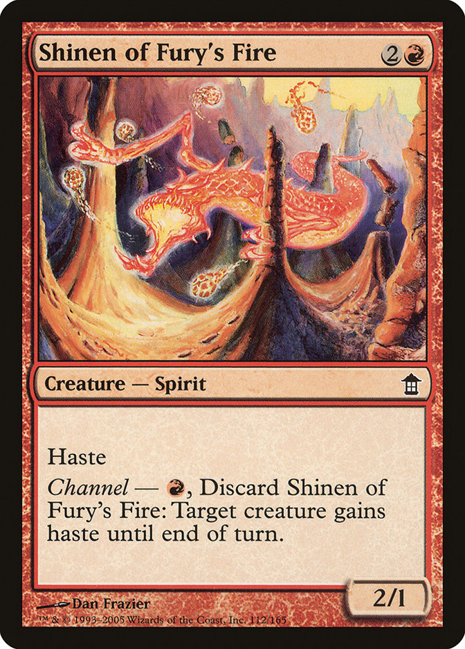 Shinen of Fury's Fire [Saviors of Kamigawa] | Silver Goblin