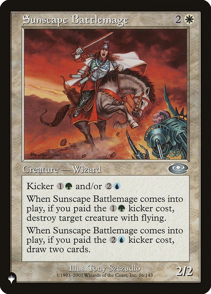 Sunscape Battlemage [The List] | Silver Goblin