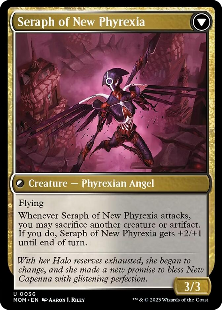 Seraph of New Capenna // Seraph of New Phyrexia [March of the Machine] Foil