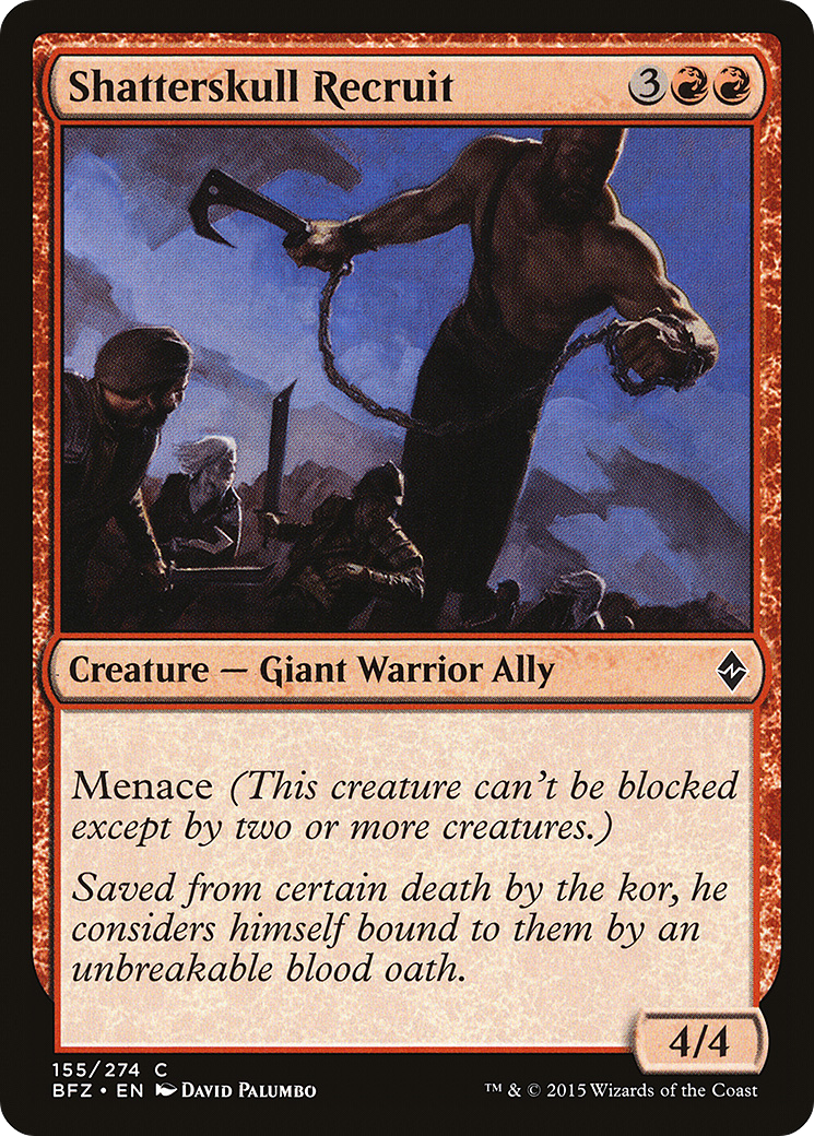 Shatterskull Recruit (155) - Battle for Zendikar