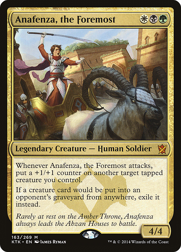 Anafenza, the Foremost [Khans of Tarkir] Foil