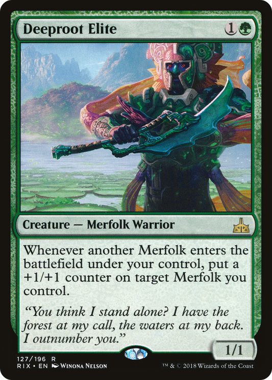 Deeproot Elite [Rivals of Ixalan] Foil
