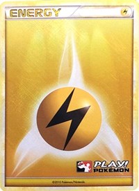 Lightning Energy (2010 Play Pokemon Promo) [League & Championship Cards] | Silver Goblin