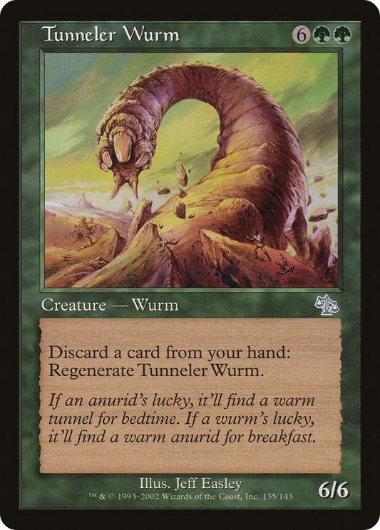 Tunneler Wurm [Judgment] Foil