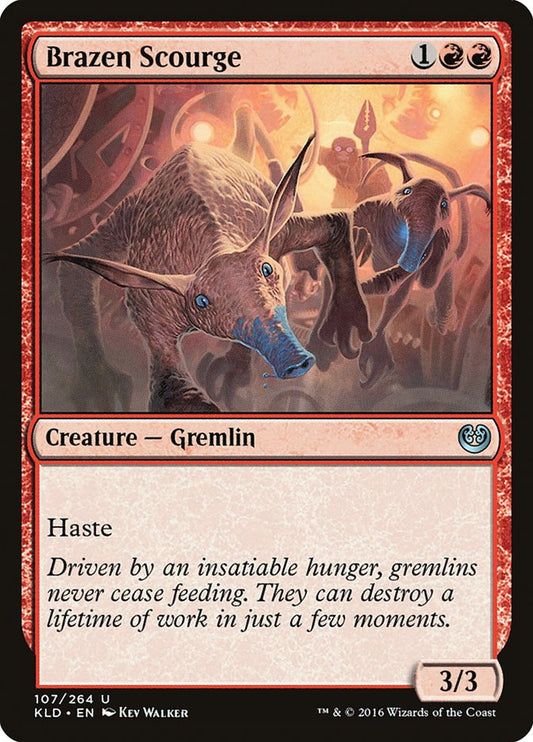 Brazen Scourge [Kaladesh] Foil