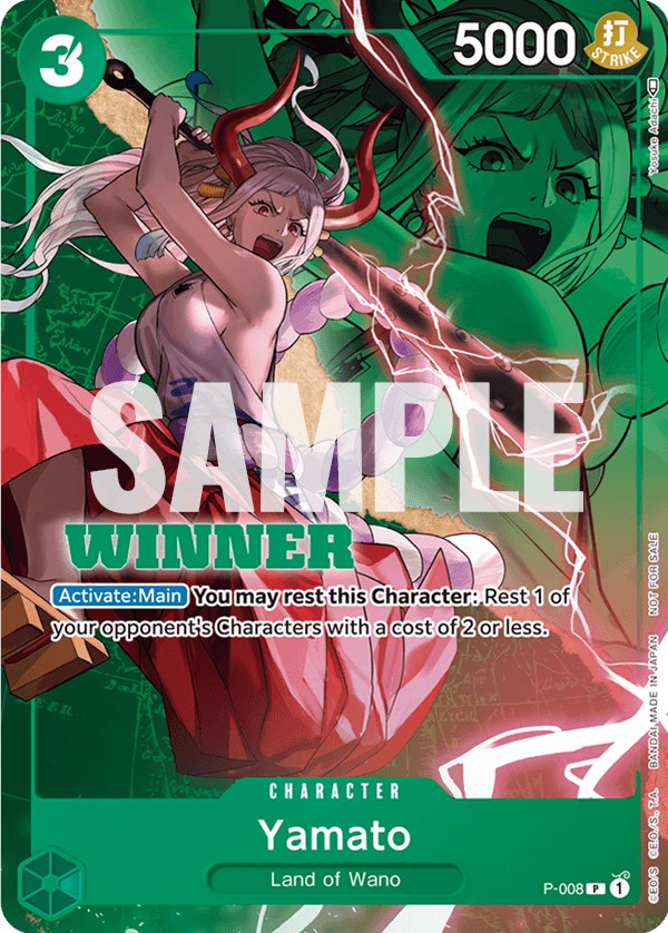 Yamato (P-008) (Winner Pack Vol. 1) [One Piece Promotion Cards] | Silver Goblin