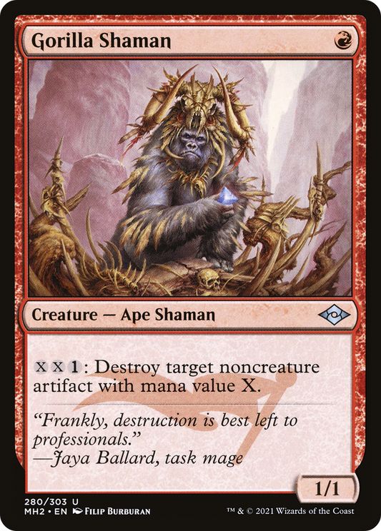 Gorilla Shaman [Modern Horizons 2] Foil