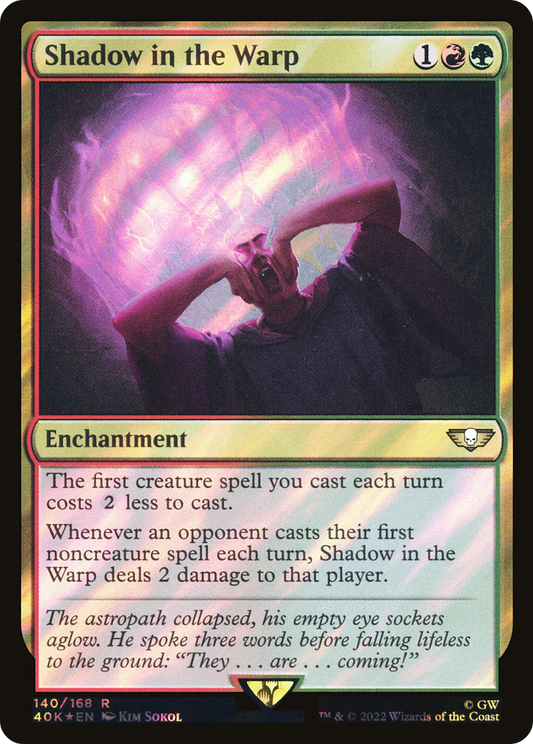 Shadow in the Warp (Surge Foil) [Warhammer 40,000]