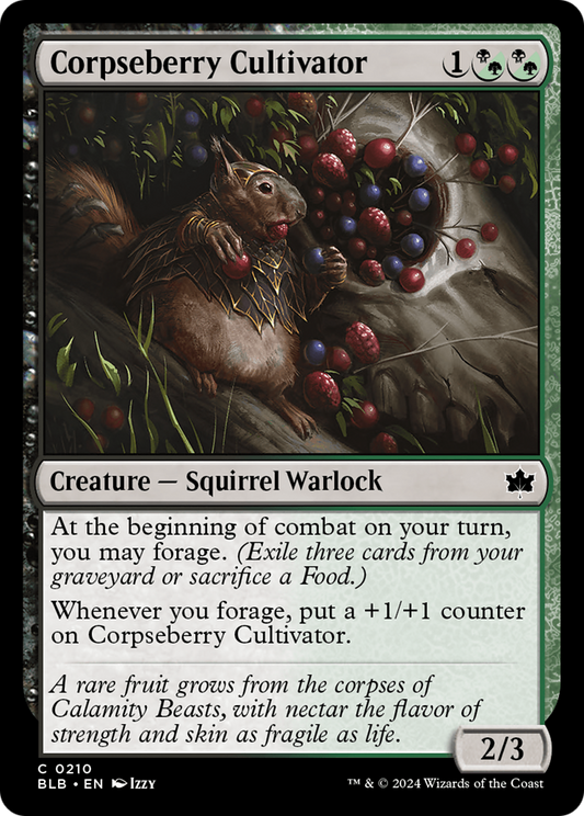 Corpseberry Cultivator [Bloomburrow] Foil