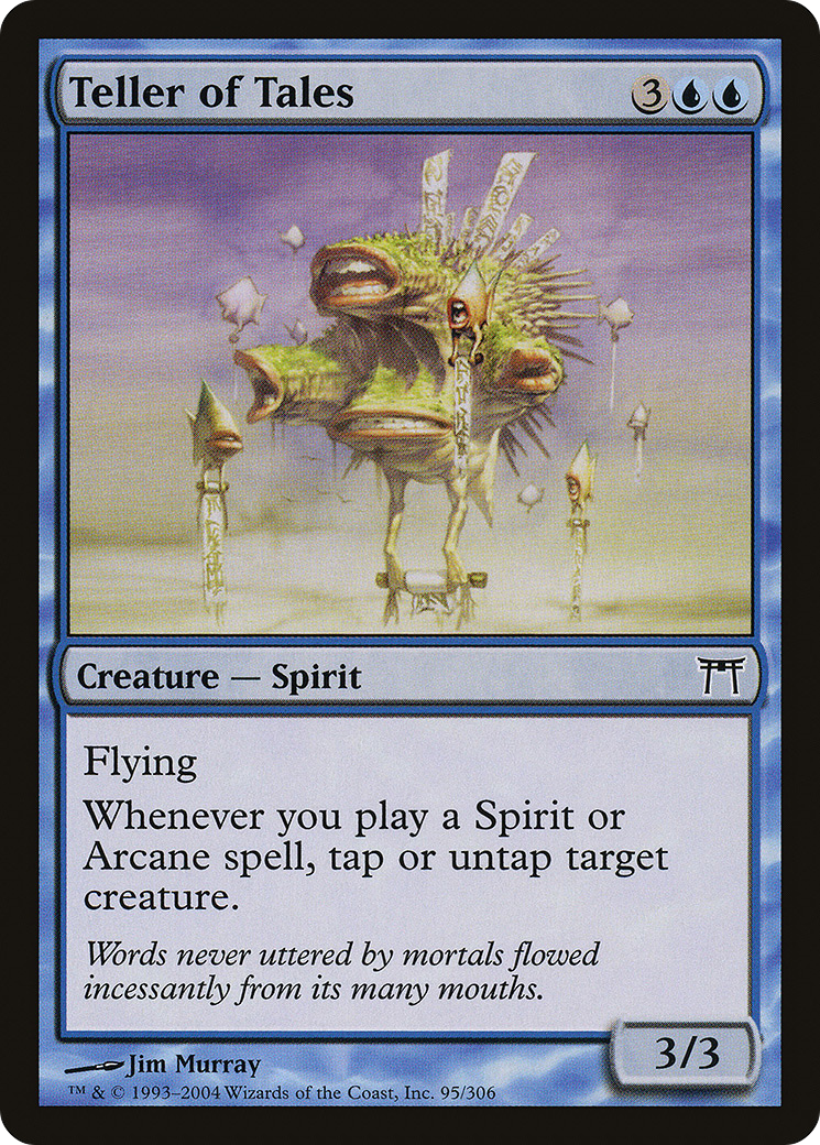 Teller of Tales (095) Foil - Champions of Kamigawa