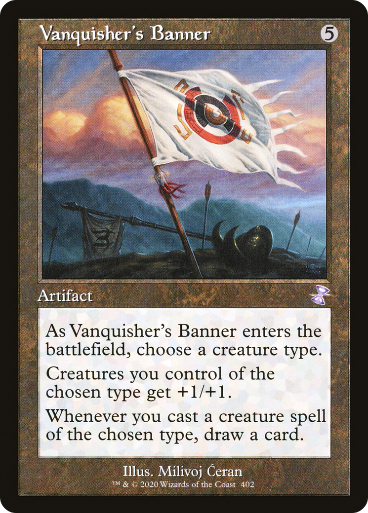 Vanquisher's Banner (Timeshifted) [Time Spiral Remastered] | Silver Goblin