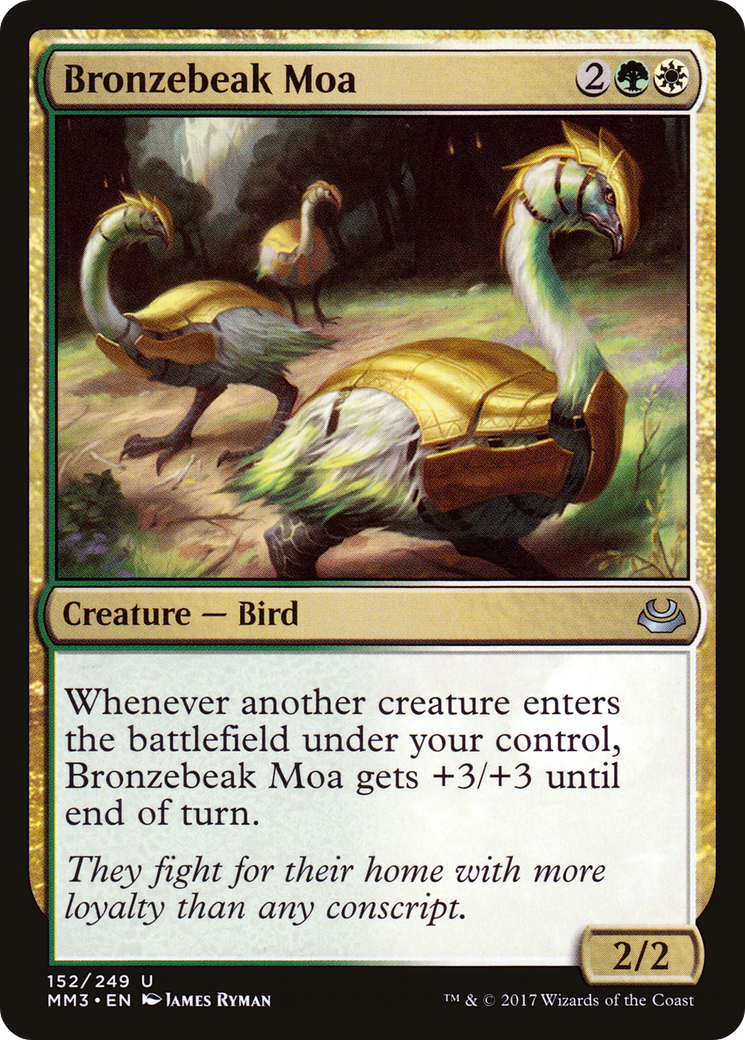 Bronzebeak Moa [Modern Masters 2017] Foil
