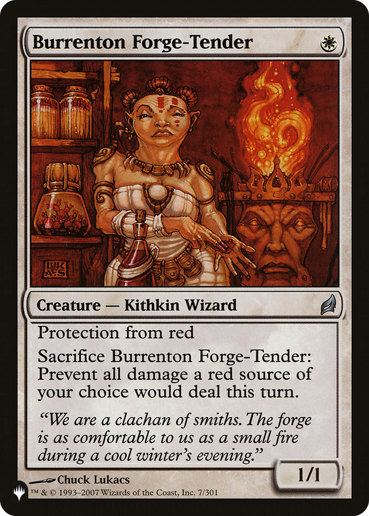 Burrenton Forge-Tender [The List Reprints] | Silver Goblin