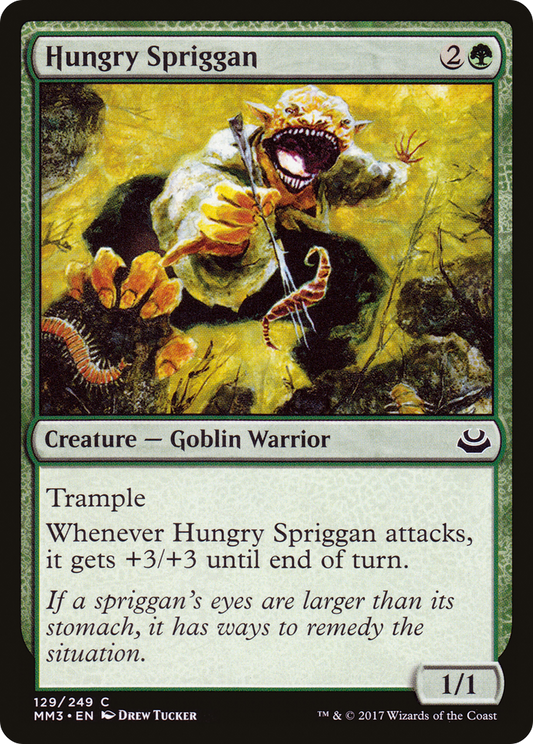 Hungry Spriggan [Modern Masters 2017] Foil