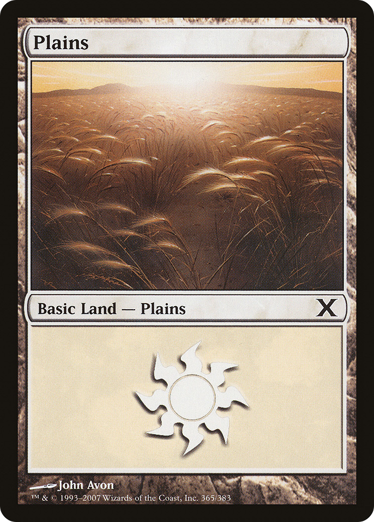 Plains (365) [Tenth Edition] Foil