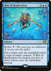 Rite of Replication (C14) [The List Reprints] | Silver Goblin