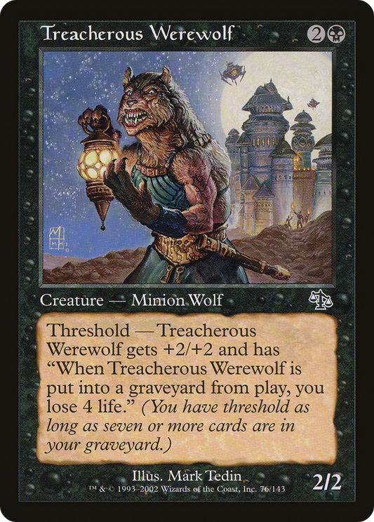 Treacherous Werewolf [Judgment]