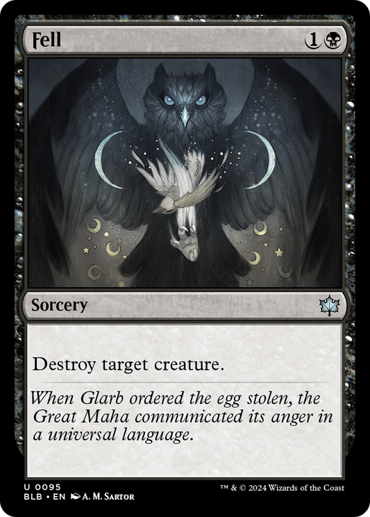 Fell [Bloomburrow] Foil