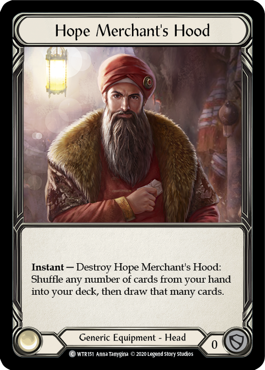 Hope Merchant's Hood Unlimited Edition  (WTR151) - Welcome to Rathe