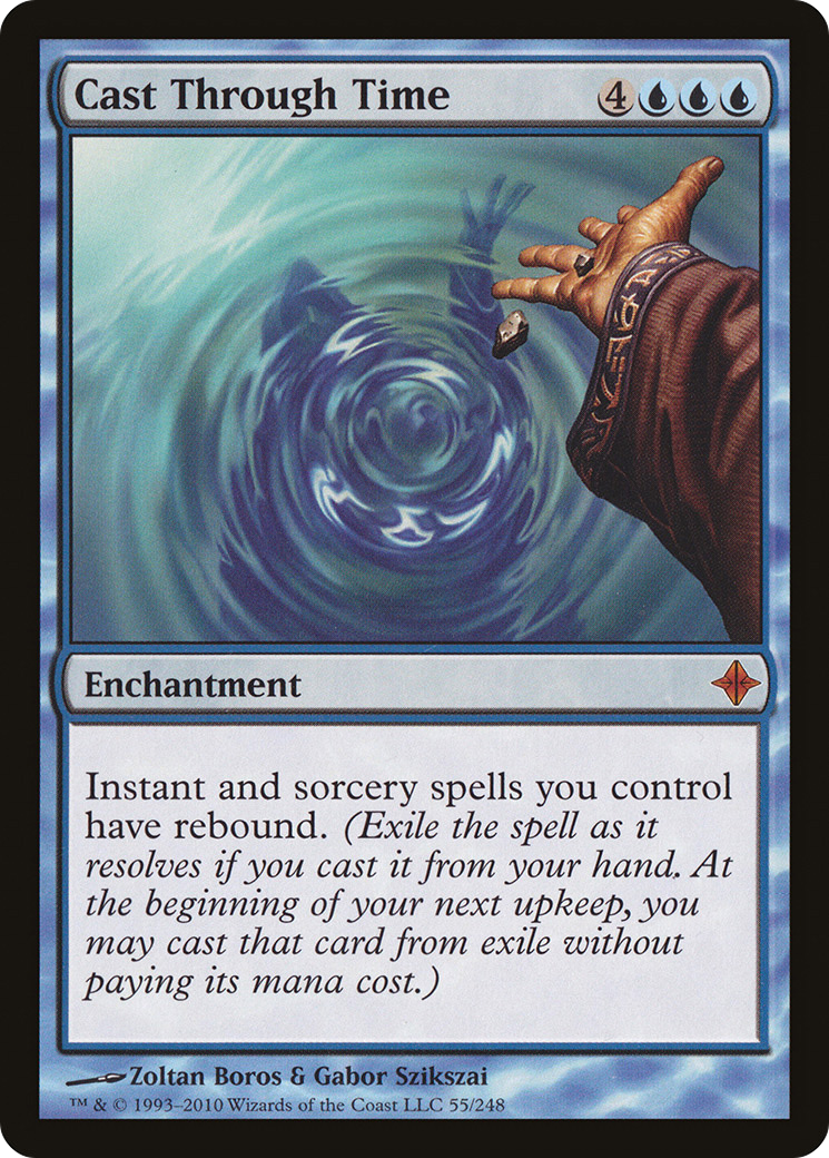 Cast Through Time (055) Foil - Rise of the Eldrazi