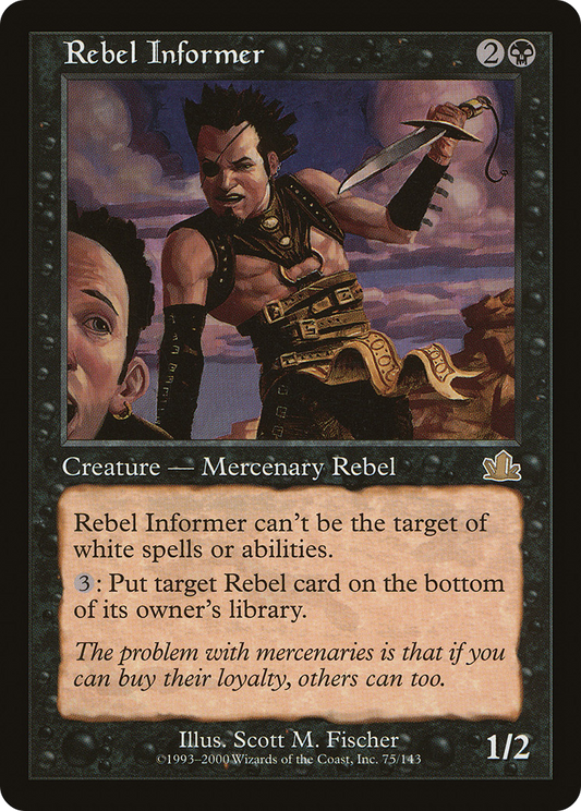 Rebel Informer [Prophecy]