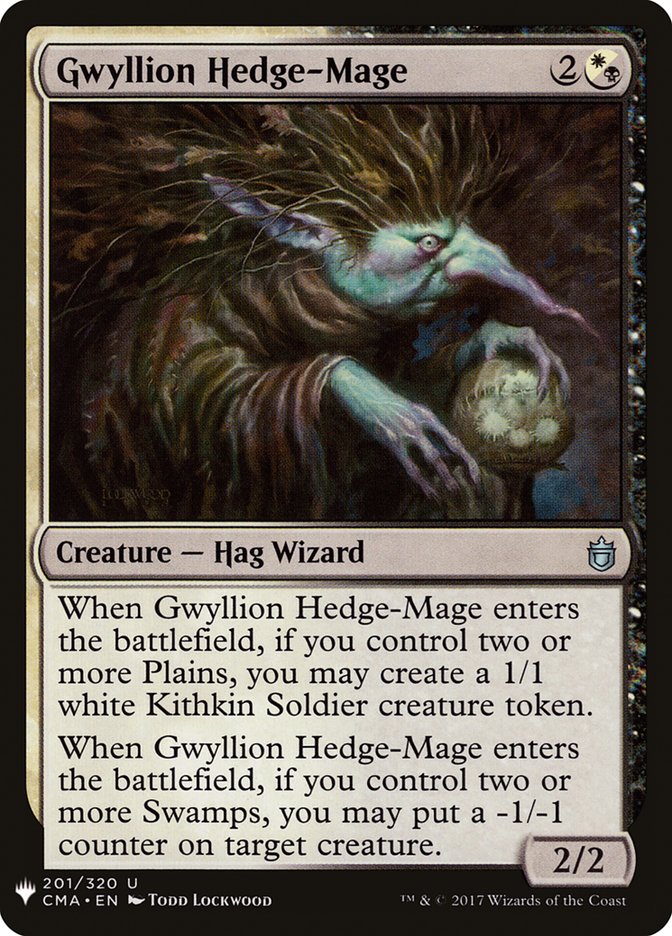 Gwyllion Hedge-Mage [Mystery Booster] | Silver Goblin