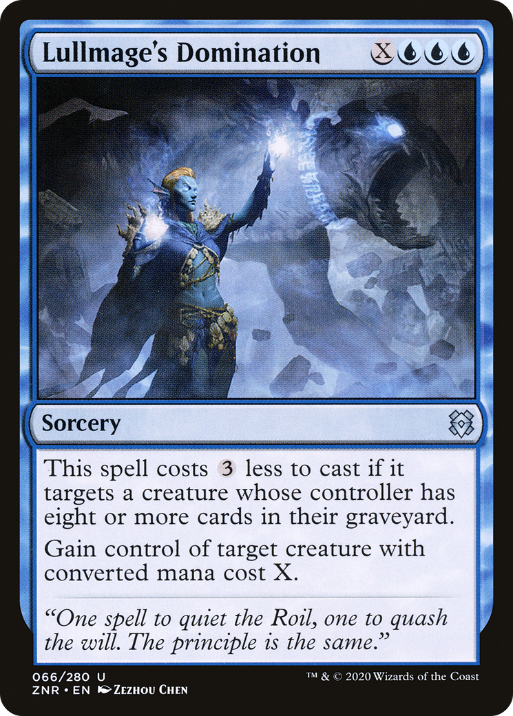 Lullmage's Domination [Zendikar Rising] Foil