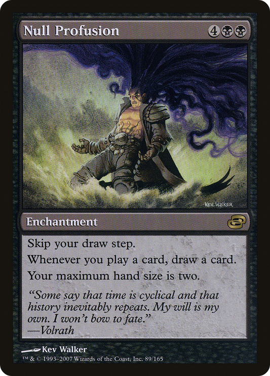 Null Profusion [Planar Chaos] Foil