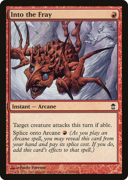 Into the Fray [Saviors of Kamigawa] Foil