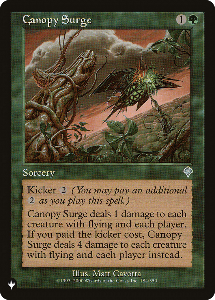 Canopy Surge [The List Reprints] | Silver Goblin