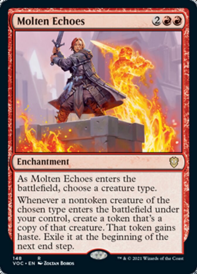 Molten Echoes [Innistrad: Crimson Vow Commander] | Silver Goblin