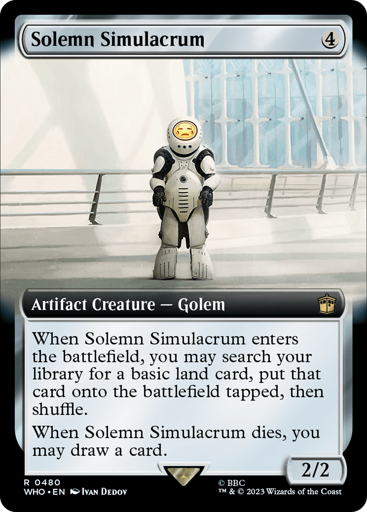 Solemn Simulacrum (Extended Art) [Doctor Who] | Silver Goblin