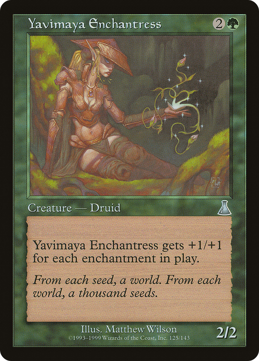 Yavimaya Enchantress [Urza's Destiny] Foil