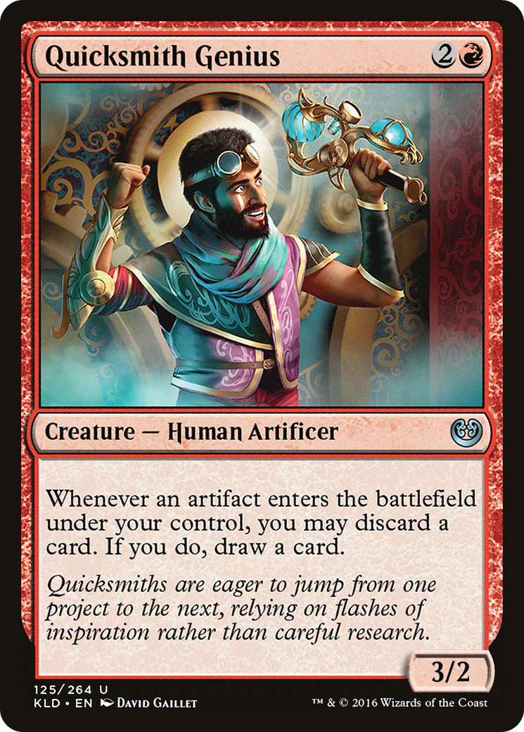 Quicksmith Genius [Kaladesh] | Silver Goblin