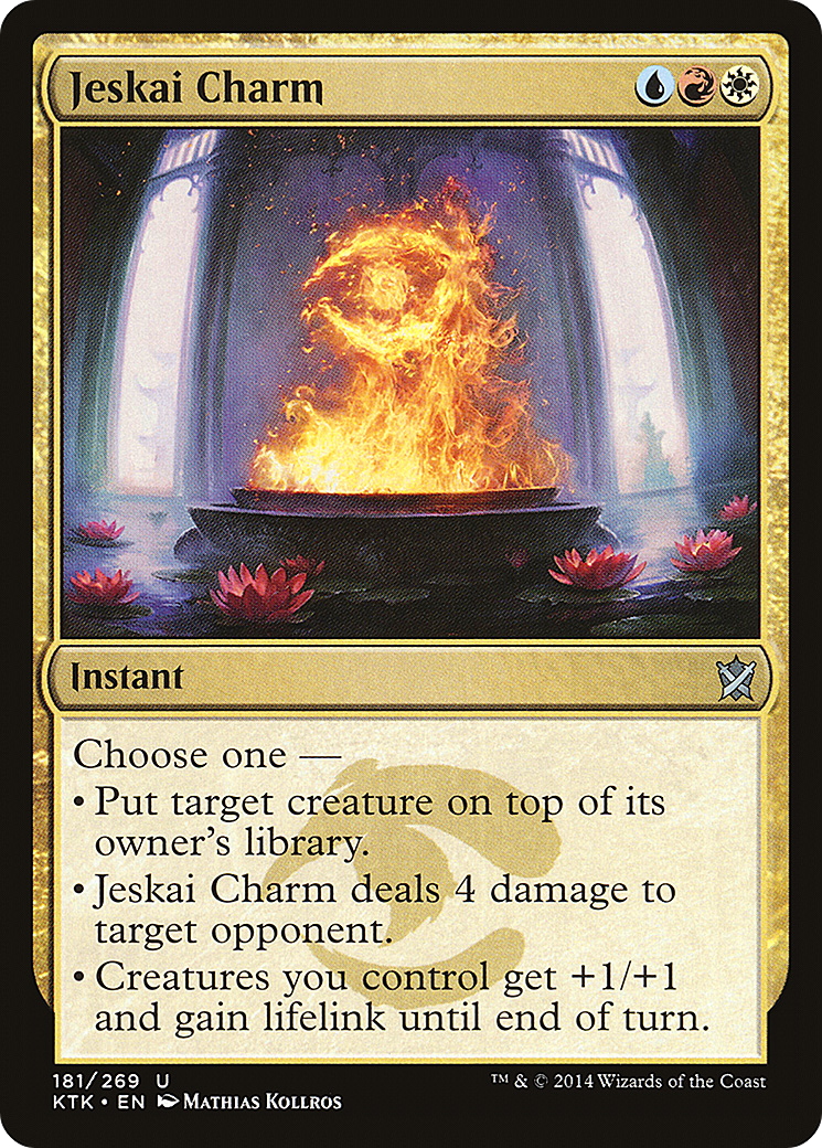 Jeskai Charm [Khans of Tarkir] Foil