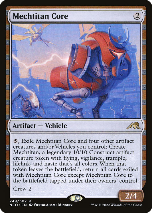 Mechtitan Core [Kamigawa: Neon Dynasty] Foil