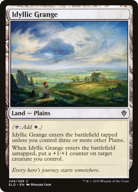 Idyllic Grange [Throne of Eldraine] Foil
