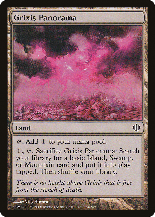 Grixis Panorama [Shards of Alara] Foil