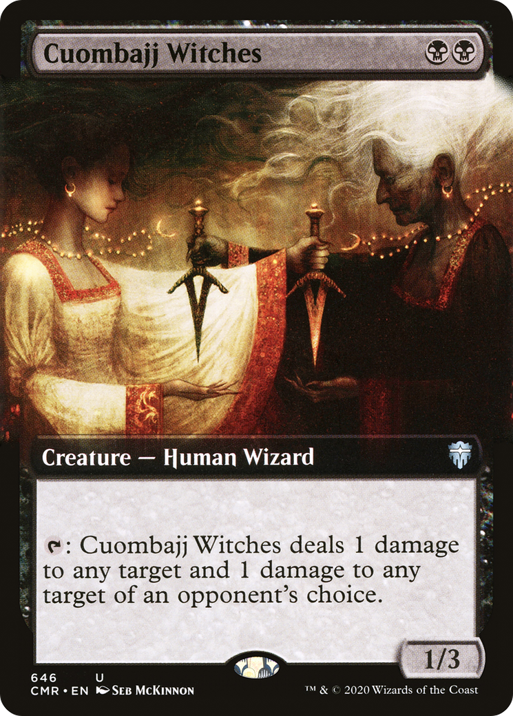 Cuombajj Witches (Extended Art) [Commander Legends] Foil