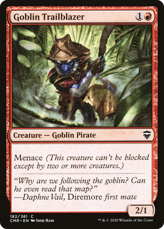 Goblin Trailblazer [Commander Legends] Foil
