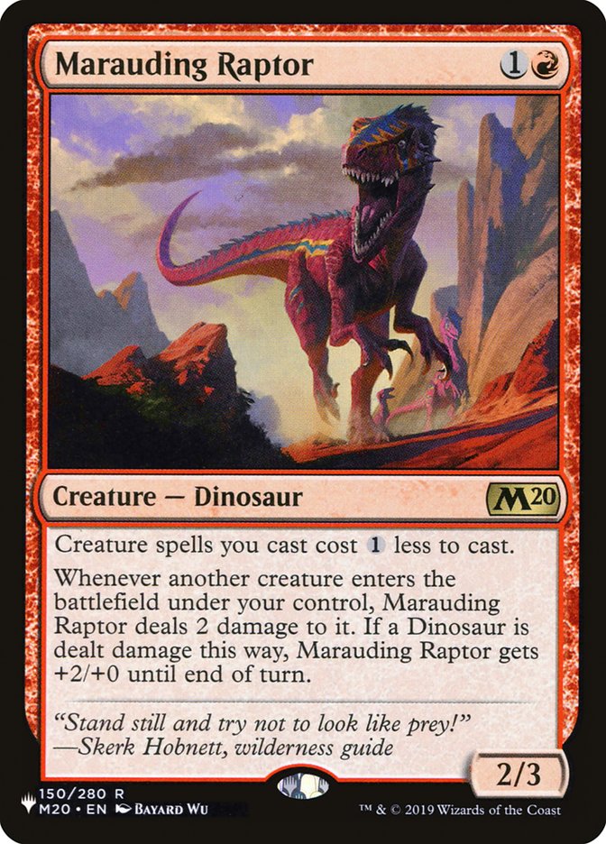 Marauding Raptor [The List] | Silver Goblin