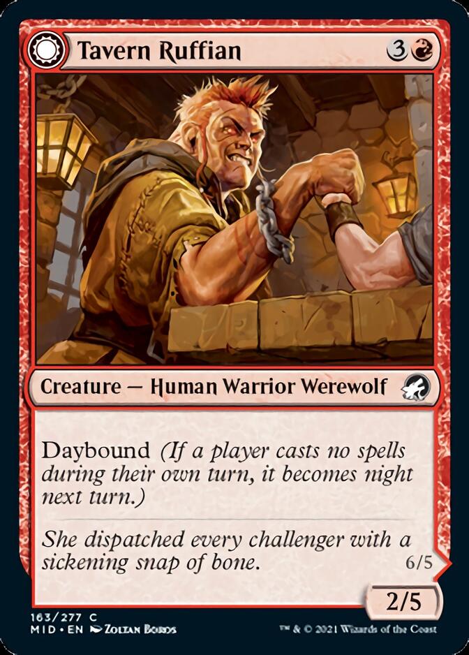 Tavern Ruffian // Tavern Smasher [Innistrad: Midnight Hunt] Foil