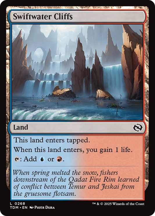 Swiftwater Cliffs (268) - Tarkir: Dragonstorm